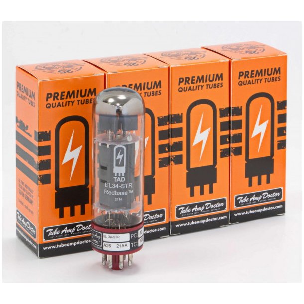 EL34 - STR REDBASE TAD PREMIUM Selected Quartet